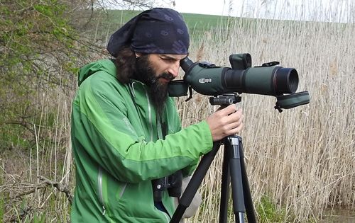 Birdwatcher musí být na správném místě